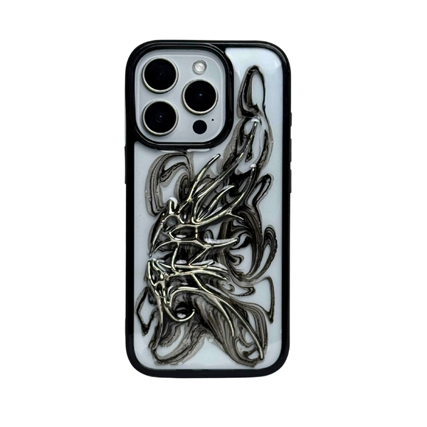 Venom Chrome 3D iPhone Case