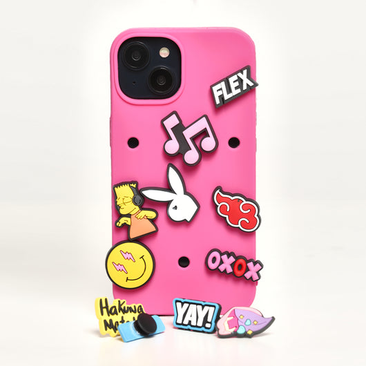 Jibbitable iPhone Silicone Case - FREE 2 Charms casexstudio