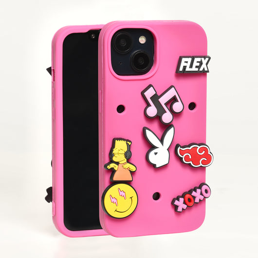 Jibbitable iPhone Silicone Case - FREE 2 Charms casexstudio