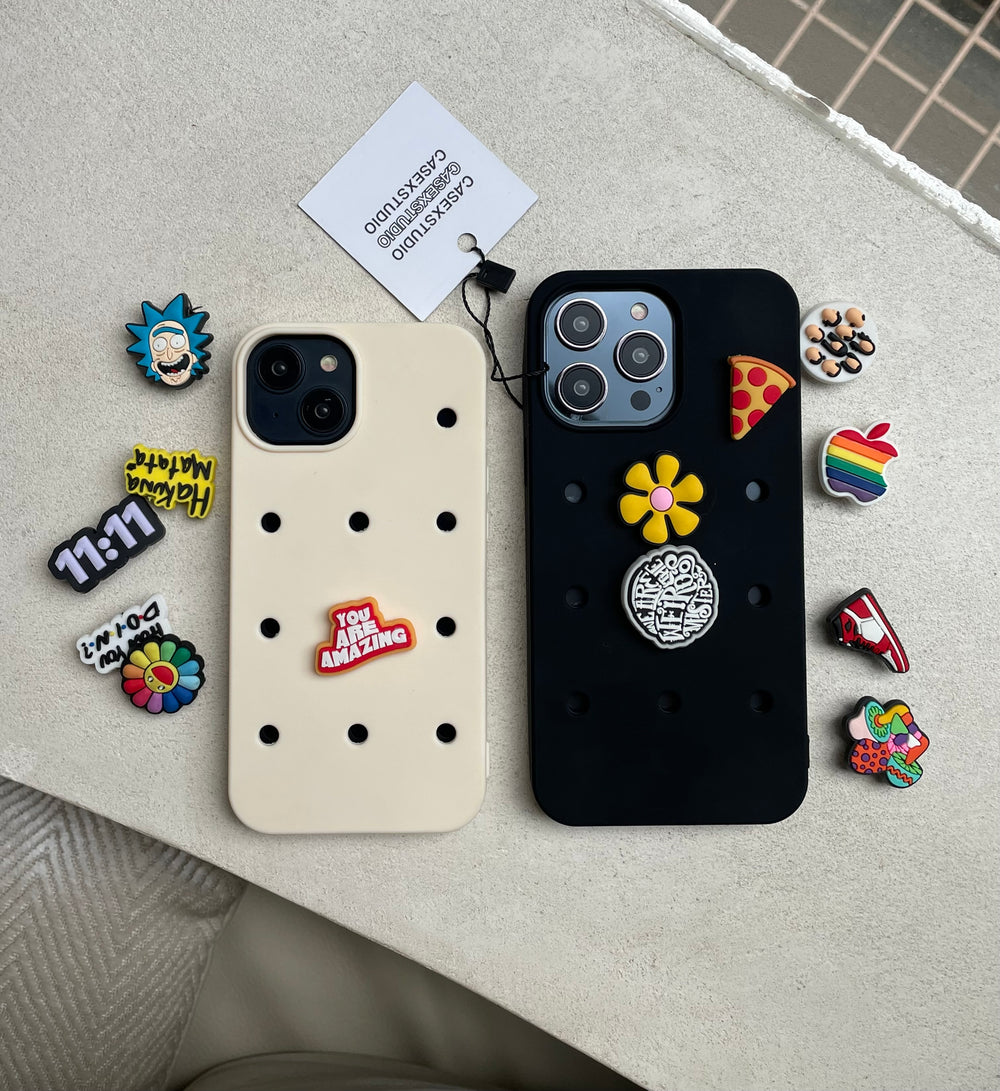 Jibbitable iPhone Silicone Case FREE Charms – CASEXS