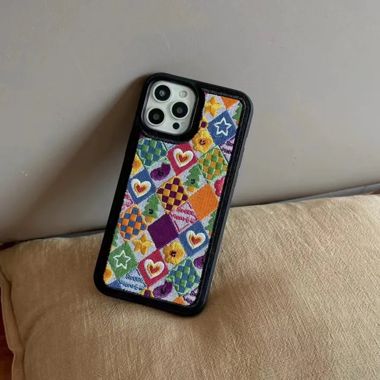 Embroidery iPhone Case