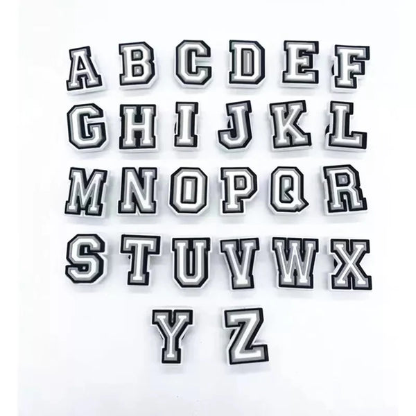 26 Alphabet Glitter Charms( Select Your Charms )